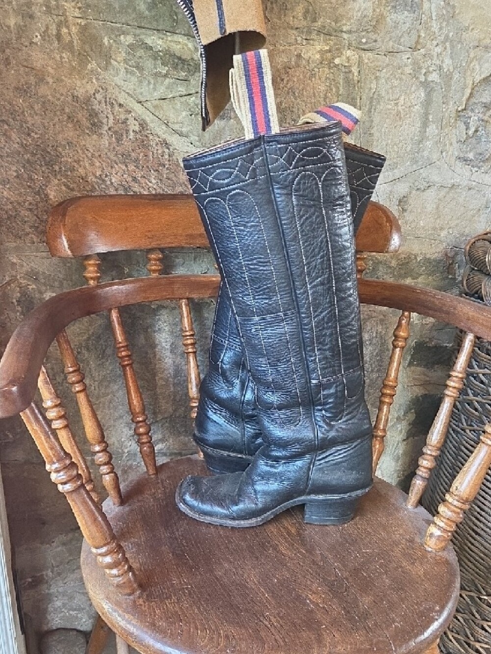 J.R. Reyes Cathedral Stitch Riding Boots - Picture 6 of 10